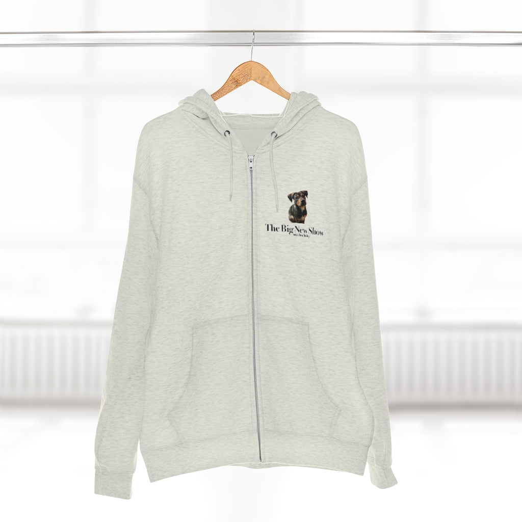 "The Big New Show SparkyZip" Unisex Premium Full Zip Hoodie