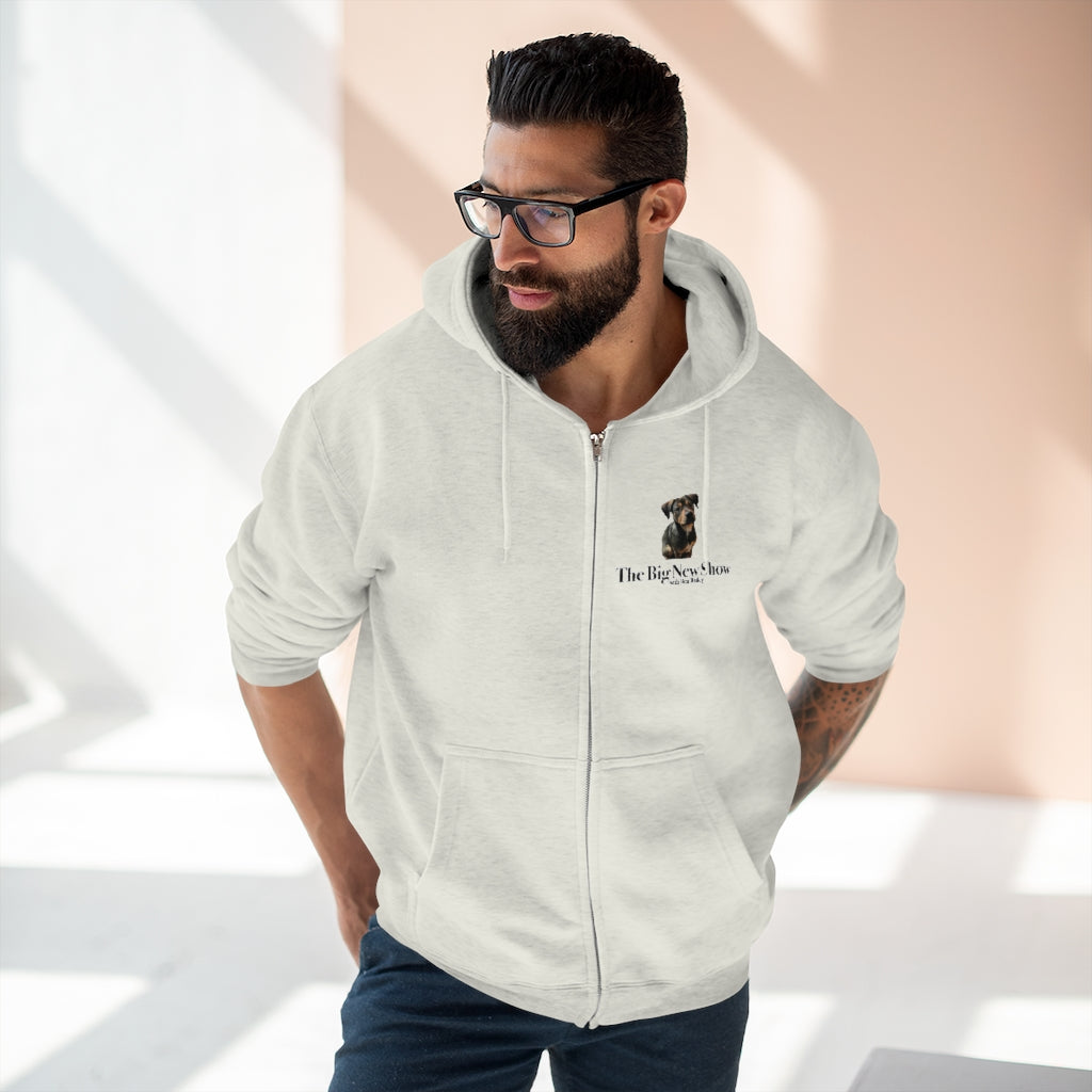 "The Big New Show SparkyZip" Unisex Premium Full Zip Hoodie