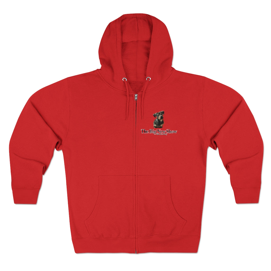 "The Big New Show SparkyZip" Unisex Premium Full Zip Hoodie