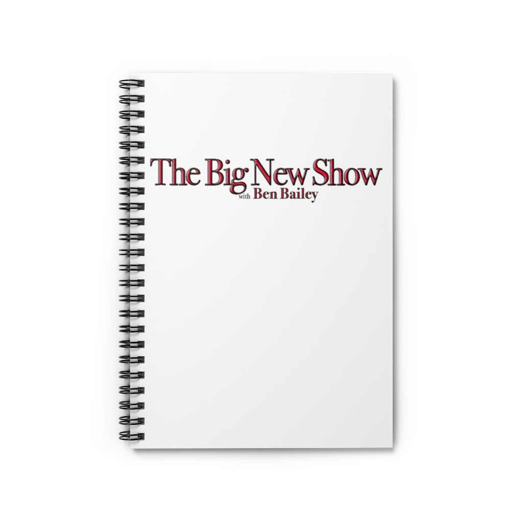 "The Big New Show with Ben Bailey"   Notebook