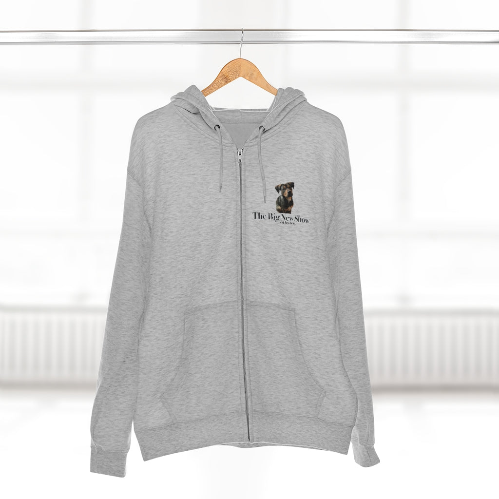 "The Big New Show SparkyZip" Unisex Premium Full Zip Hoodie