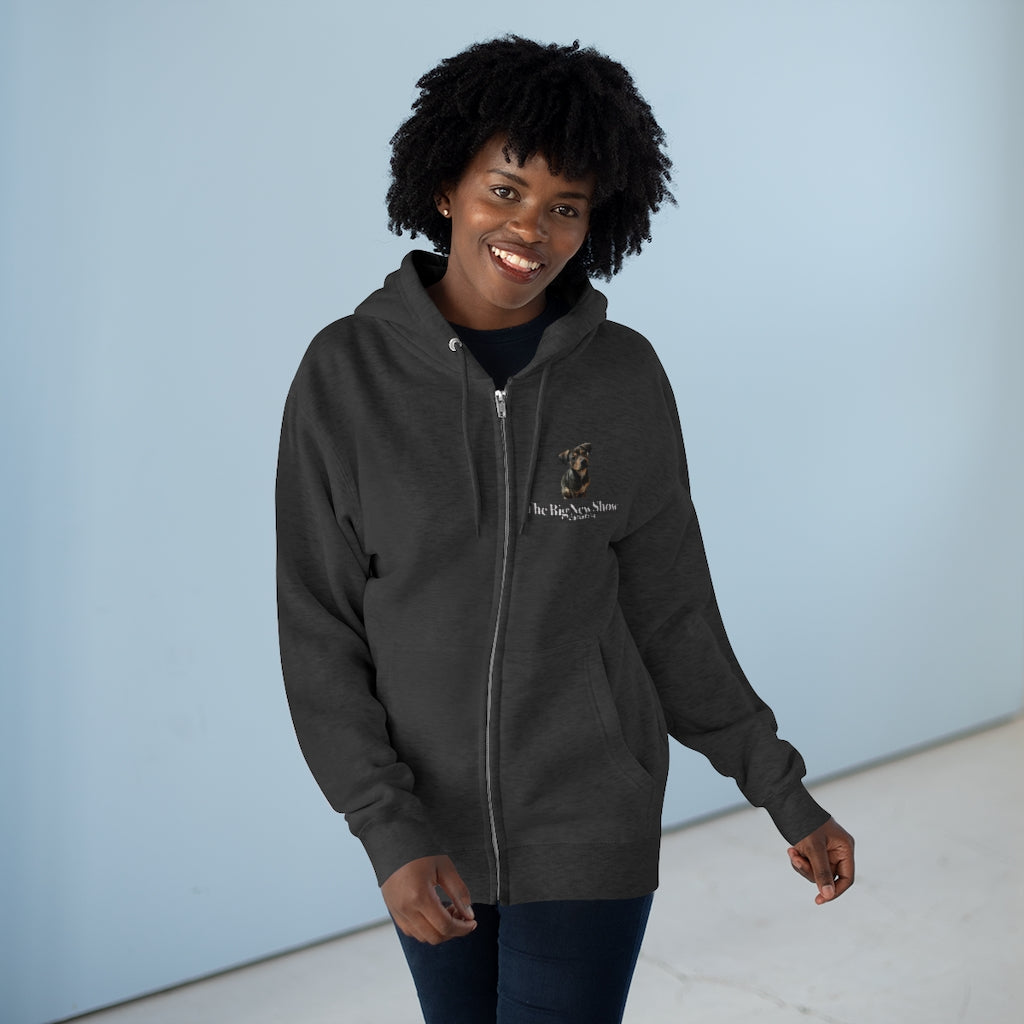 "The Big New Show SparkyZip" Unisex Premium Full Zip Hoodie