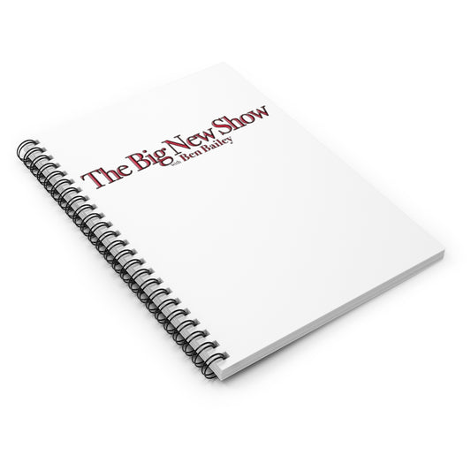 "The Big New Show with Ben Bailey" Notebook