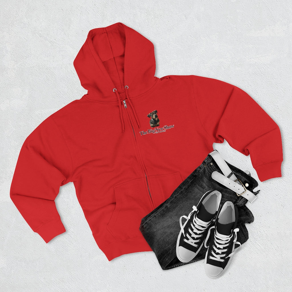 "The Big New Show SparkyZip" Unisex Premium Full Zip Hoodie