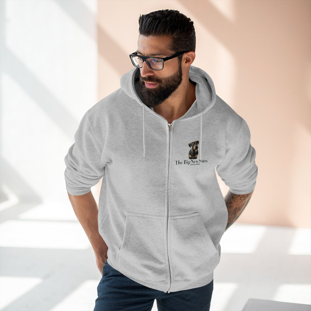 "The Big New Show SparkyZip" Unisex Premium Full Zip Hoodie