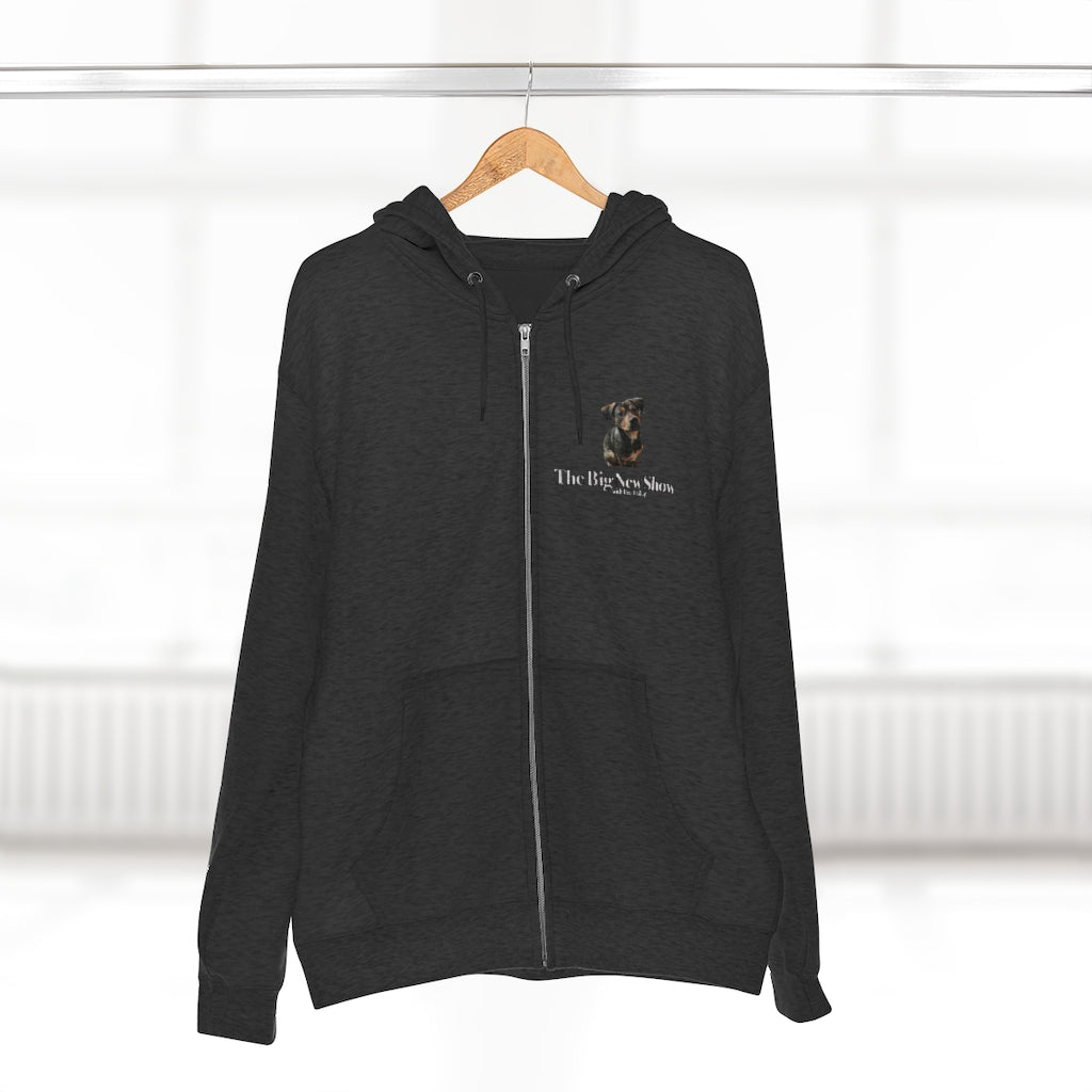 "The Big New Show SparkyZip" Unisex Premium Full Zip Hoodie