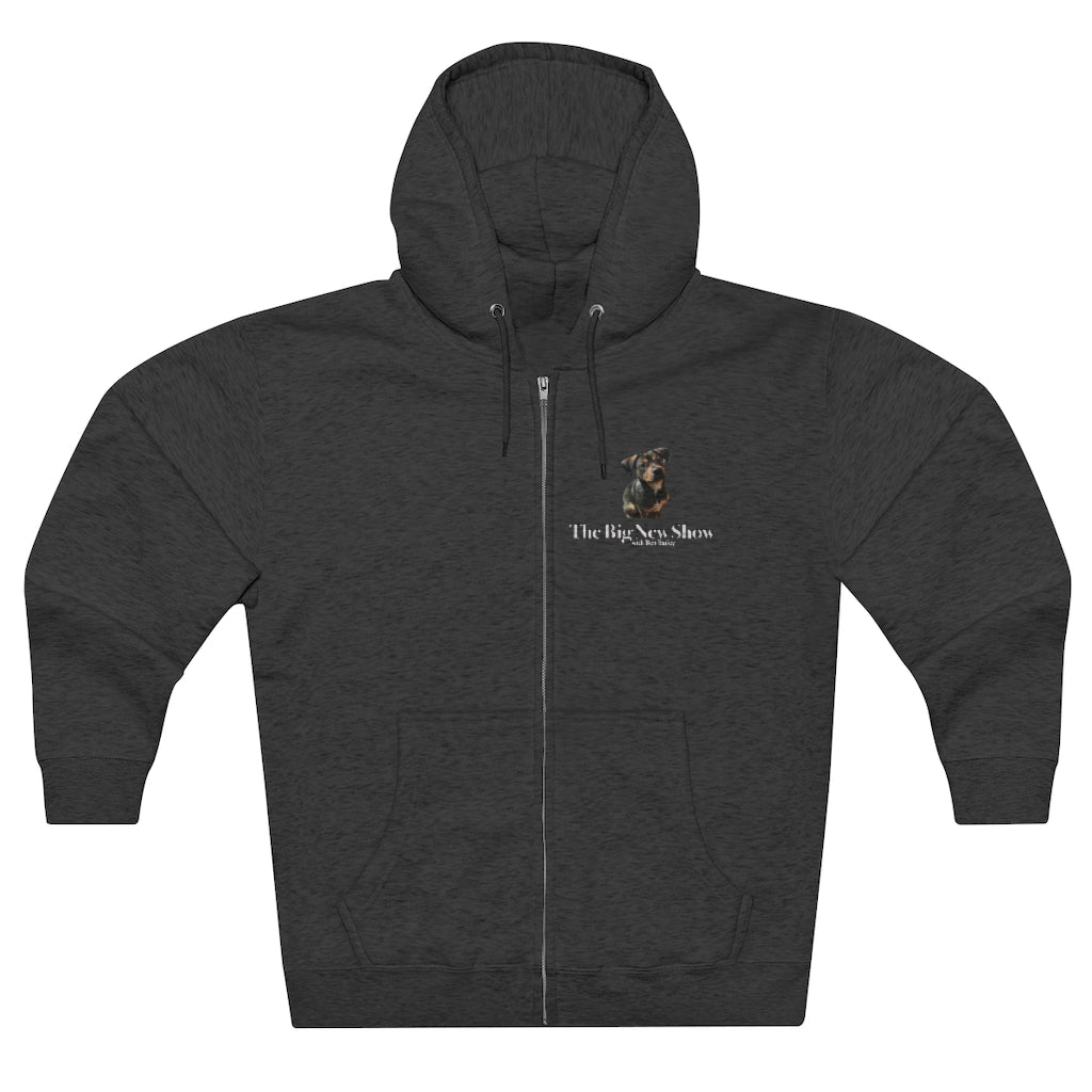 "The Big New Show SparkyZip" Unisex Premium Full Zip Hoodie