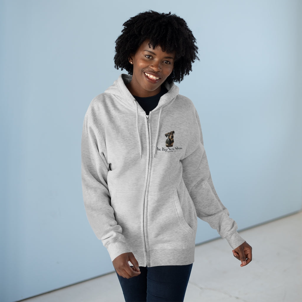 "The Big New Show SparkyZip" Unisex Premium Full Zip Hoodie